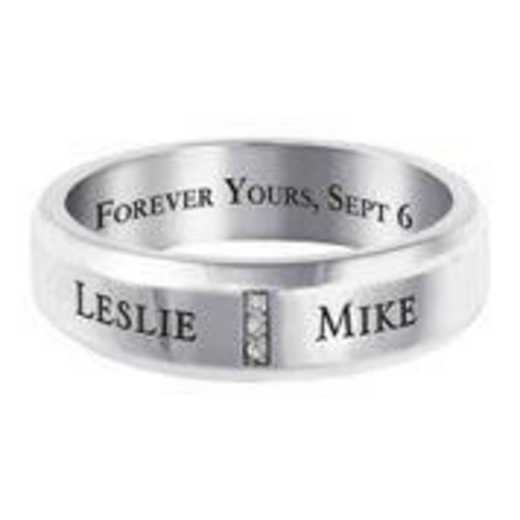 Men's Devoted Band with Personalized Engraving